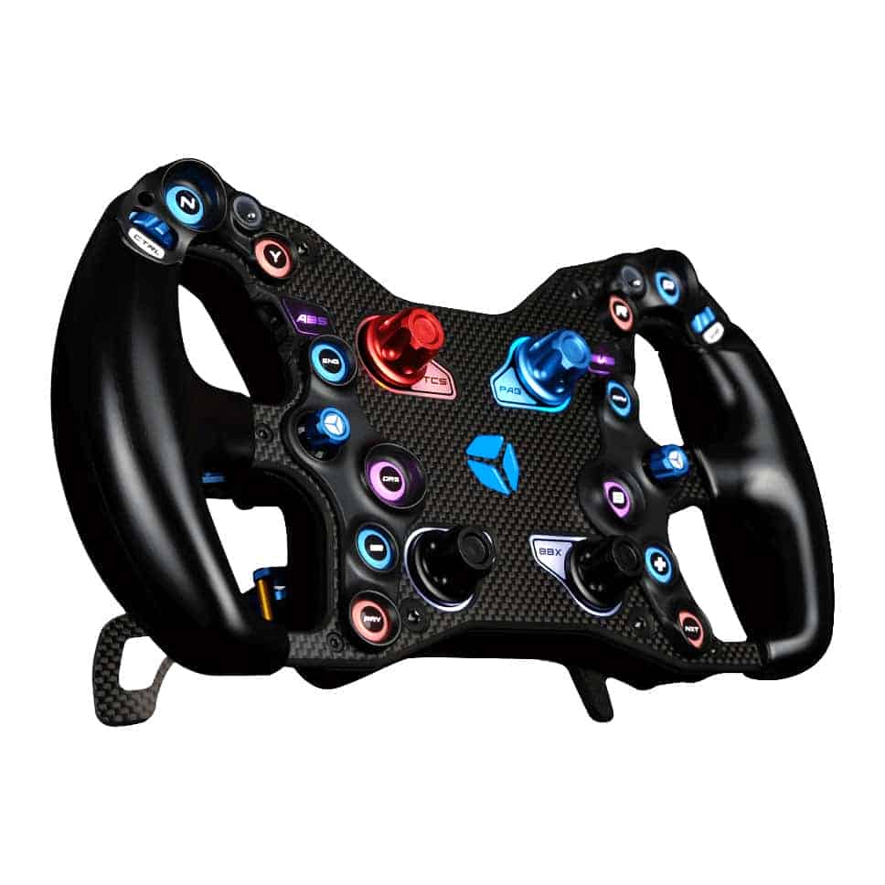 (image for) Cube Controls F-PRO Black Wireless Racing Sim Wheel